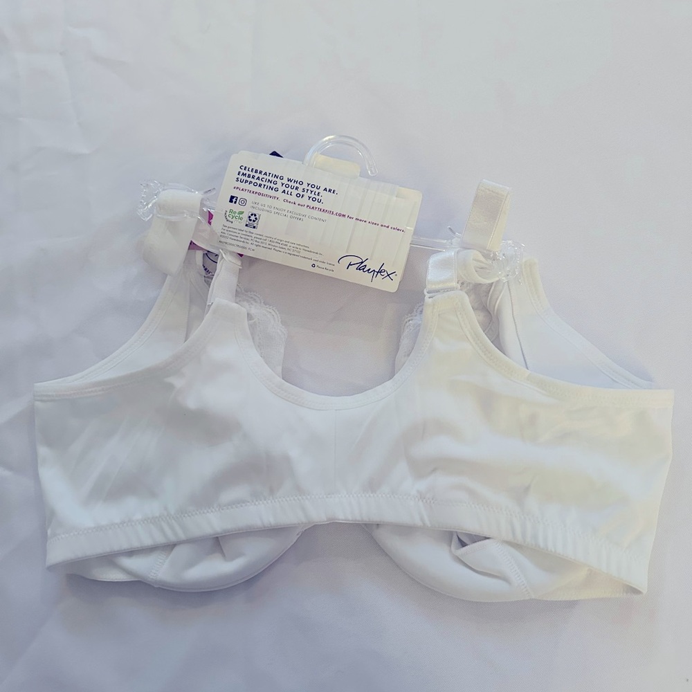 Platex No Poke Dreamwire NWT size 40D white - Picture 2 of 6